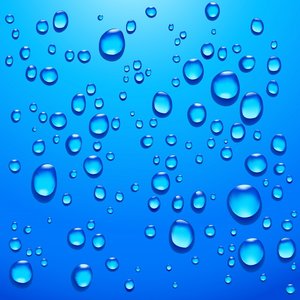 Regenpijp Waterdruppelsmotief